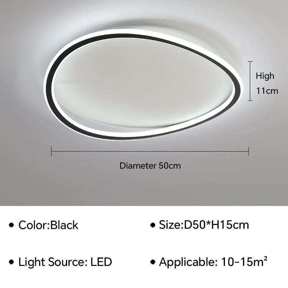 Lustre Moderne LED pour Décoration Intérieure