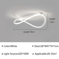 Lustre Moderne à LEDs pour une Décoration Intérieure Haut de Gamme