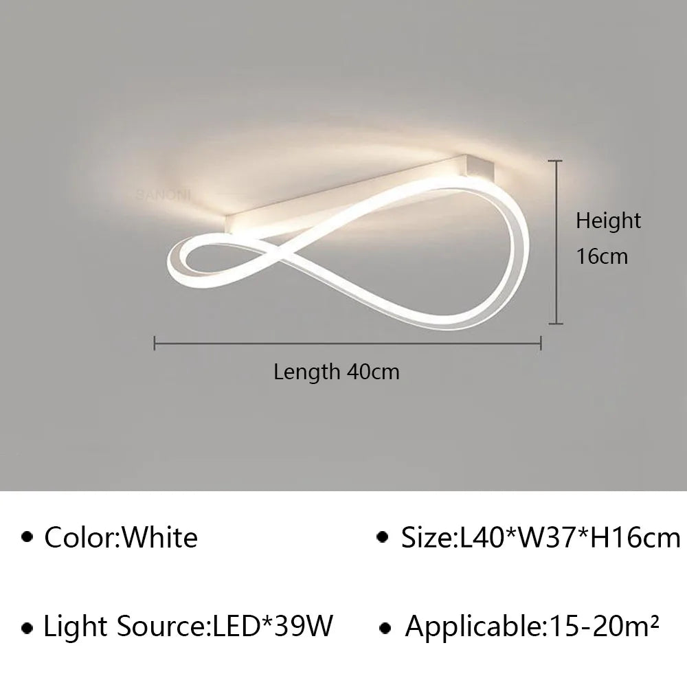Lustre Moderne à LEDs pour une Décoration Intérieure Haut de Gamme