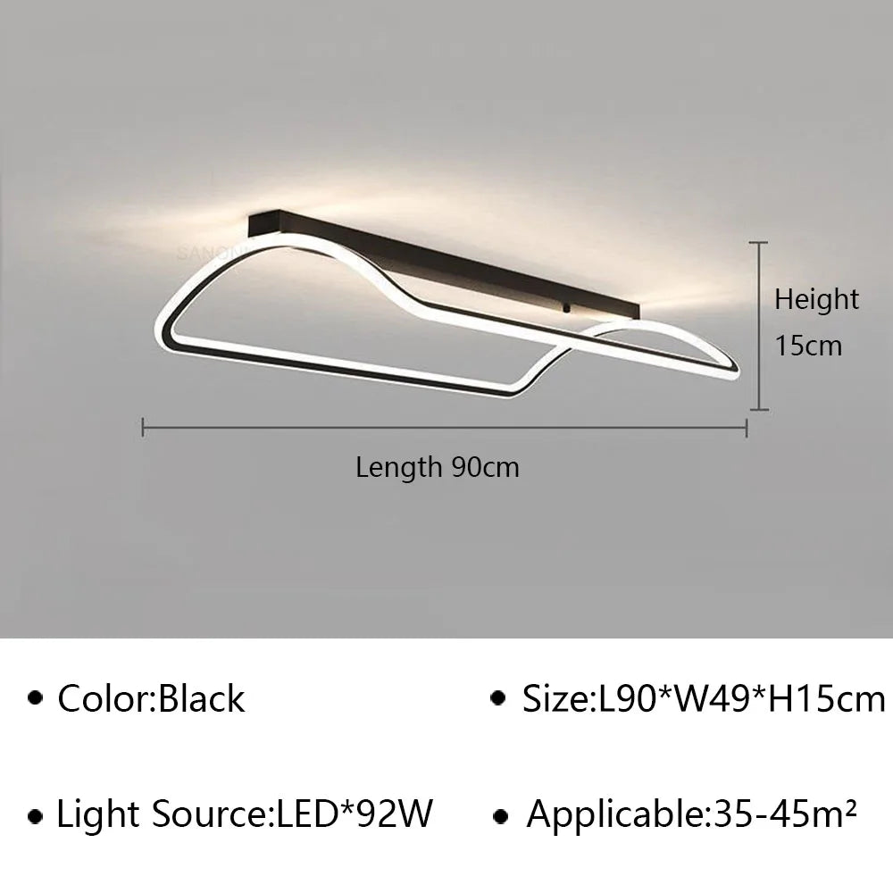 Lustre Moderne à LEDs pour une Décoration Intérieure Haut de Gamme