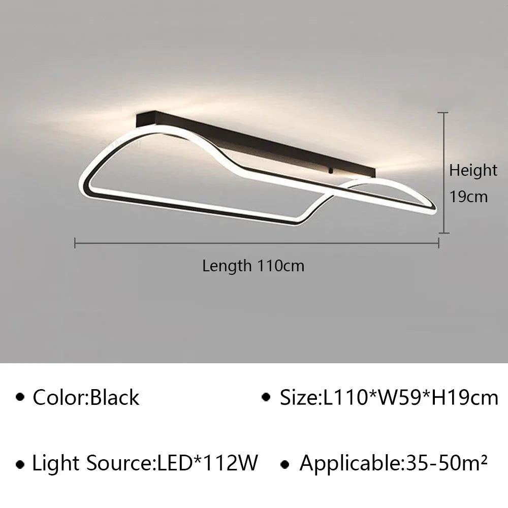 Lustre Moderne à LEDs pour une Décoration Intérieure Haut de Gamme