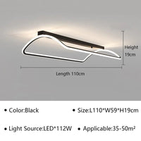 Lustre Moderne à LEDs pour une Décoration Intérieure Haut de Gamme