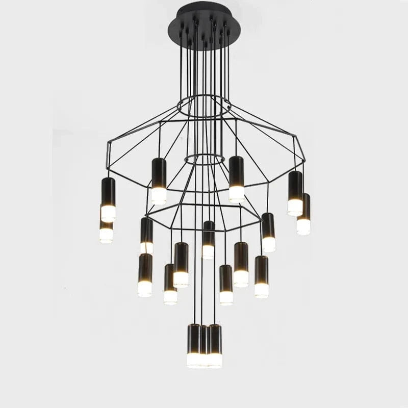 Lustre Moderne Métallique Nordique | Marco Lucetti 1 tête / Blanc froid