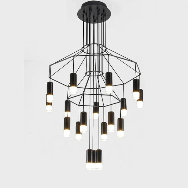 Lustre Moderne Métallique Nordique | Marco Lucetti 1 tête / Blanc froid
