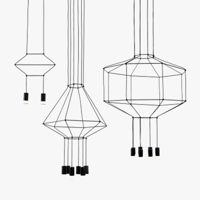 Lustre Moderne Métallique Nordique | Marco Lucetti