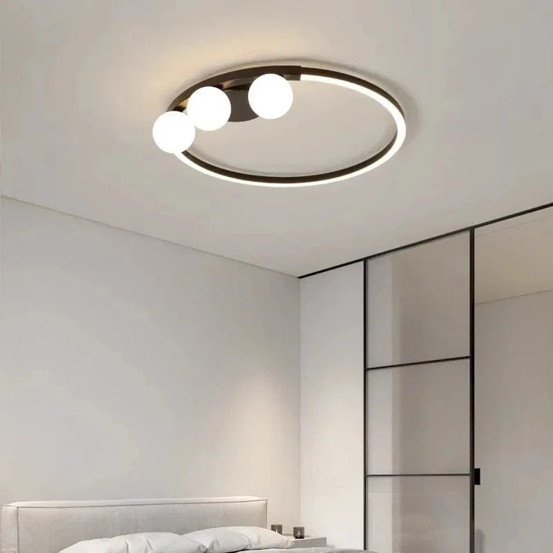 Lustre moderne minimaliste en LED : élégance lumineuse | Marco Lucetti