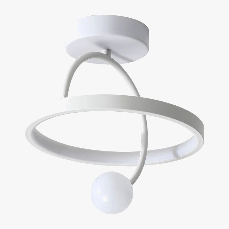 Lustre Moderne Minimaliste pour une Entrée de Restaurant Chic | Marco Lucetti