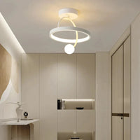 Lustre Moderne Minimaliste pour une Entrée de Restaurant Chic | Marco Lucetti