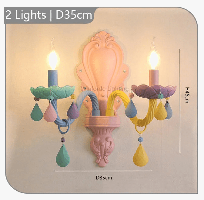 Lustre Moderne Moe pour Enfants avec Plafonnier Coloré et Douilles E14/E12 | Marco Lucetti