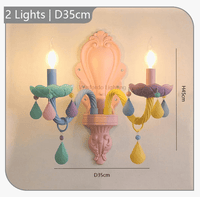 Lustre Moderne Moe pour Enfants avec Plafonnier Coloré et Douilles E14/E12 | Marco Lucetti