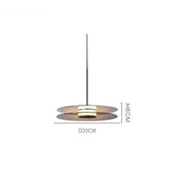 Lustre Moderne Nordic LED élégant pour Intérieur | Marco Lucetti L 20CM horizontale / Blanc froid