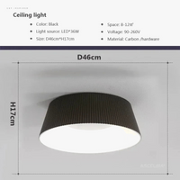 Lustre Nordique Moderne à LED pour un Intérieur Épuré