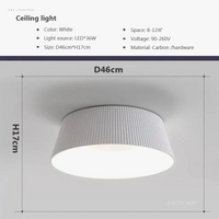 Lustre Nordique Moderne à LED pour un Intérieur Épuré