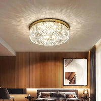 Lustre moderne Or Lustre Luxe Cristal LED Dimmable | Marco Lucetti
