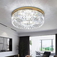 Lustre moderne Or Lustre Luxe Cristal LED Dimmable | Marco Lucetti