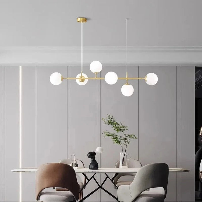 Lustre Moderne pour Salle à Manger avec Éclairage LED Décoratif | Marco Lucetti