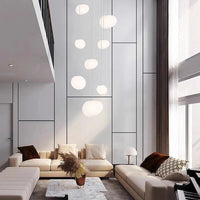 Lustre moderne pour salle à manger avec éclairage led suspendu | Marco Lucetti