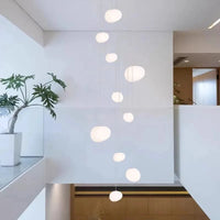 Lustre moderne pour salle à manger avec éclairage led suspendu | Marco Lucetti