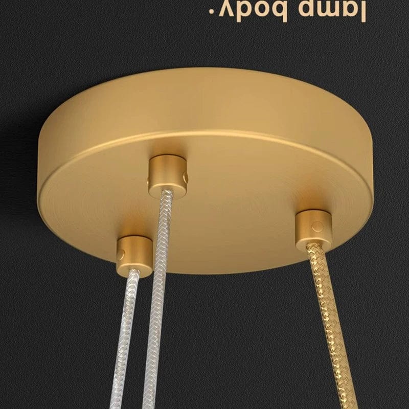 Lustre moderne pour salle à manger - Éclairage intérieur pour plafond du salon | Marco Lucetti