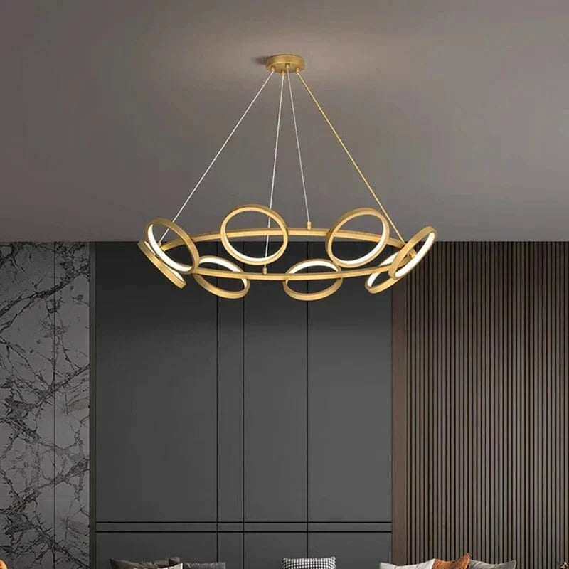 Lustre moderne pour salle à manger - Éclairage intérieur pour plafond du salon | Marco Lucetti