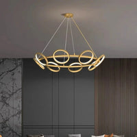 Lustre moderne pour salle à manger - Éclairage intérieur pour plafond du salon | Marco Lucetti
