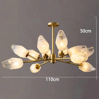 Lustre Moderne pour un Éclairage Intérieur Suspendu Tendance | Marco Lucetti 12 anneaux / Blanc chaud