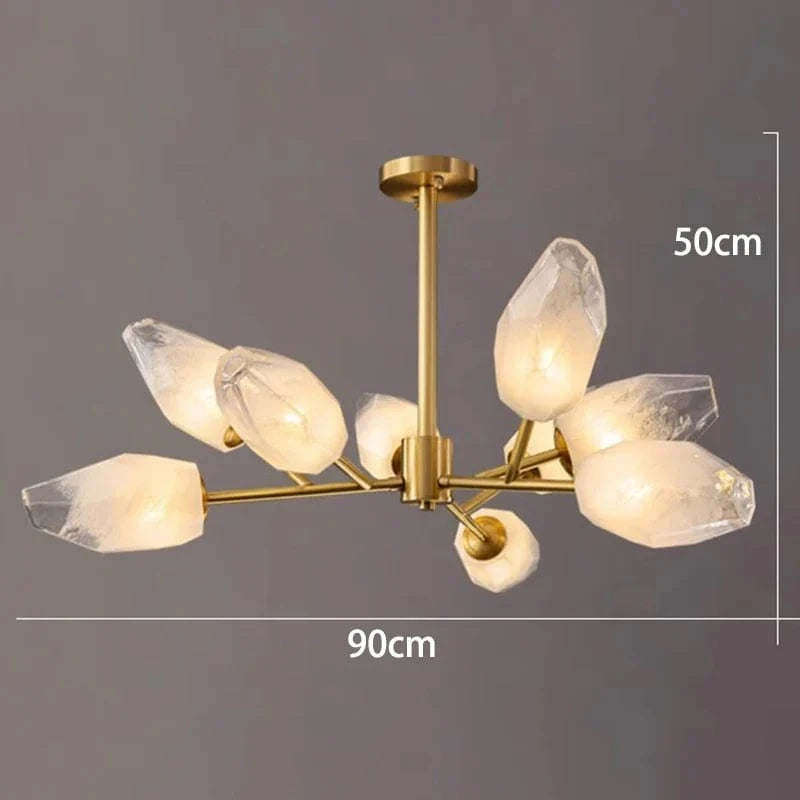 Lustre Moderne pour un Éclairage Intérieur Suspendu Tendance | Marco Lucetti 9 anneaux / Gradation à distance RC