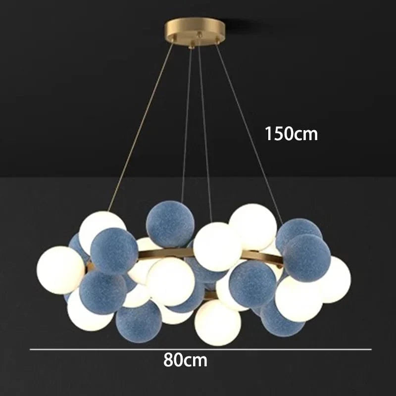 Lustre moderne pour une décoration intérieure stylée | Marco Lucetti 32 têtes C / Blanc chaud