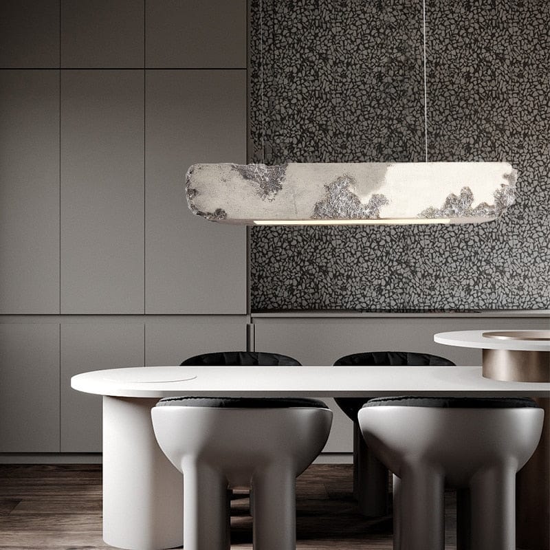 Lustre moderne rectangulaire - Couleur Hazel | Marco Lucetti