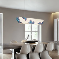 Lustre moderne rectangulaire - Couleur Hazel | Marco Lucetti