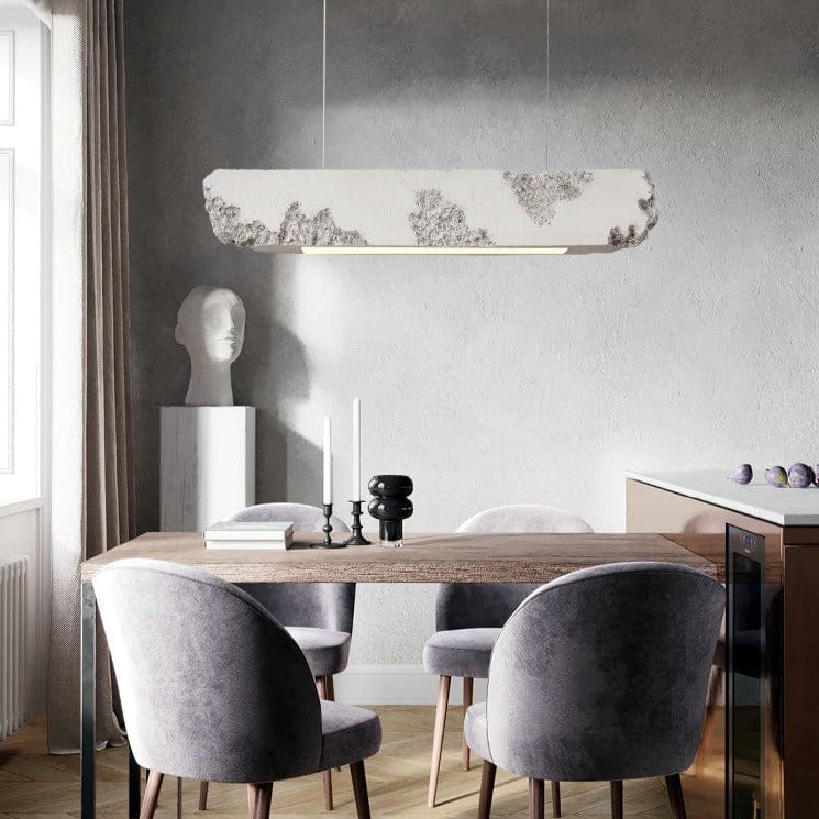 Lustre moderne rectangulaire - Couleur Hazel | Marco Lucetti