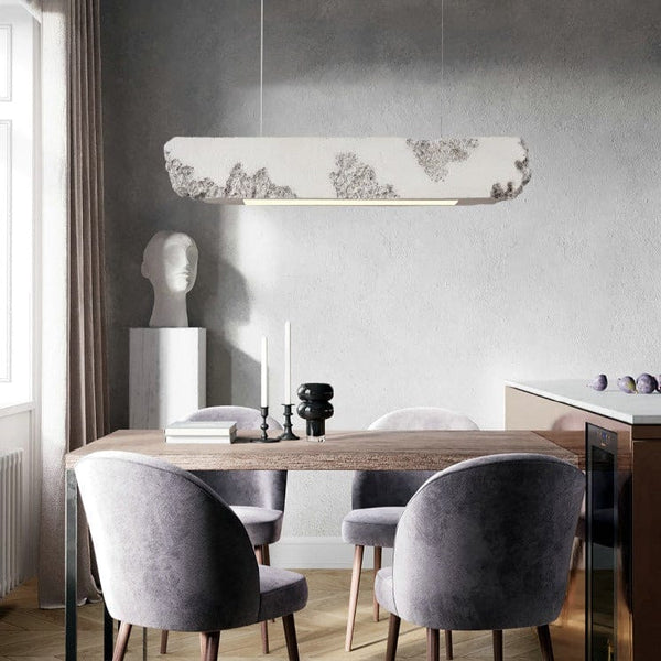 Lustre moderne rectangulaire - Couleur Hazel | Marco Lucetti