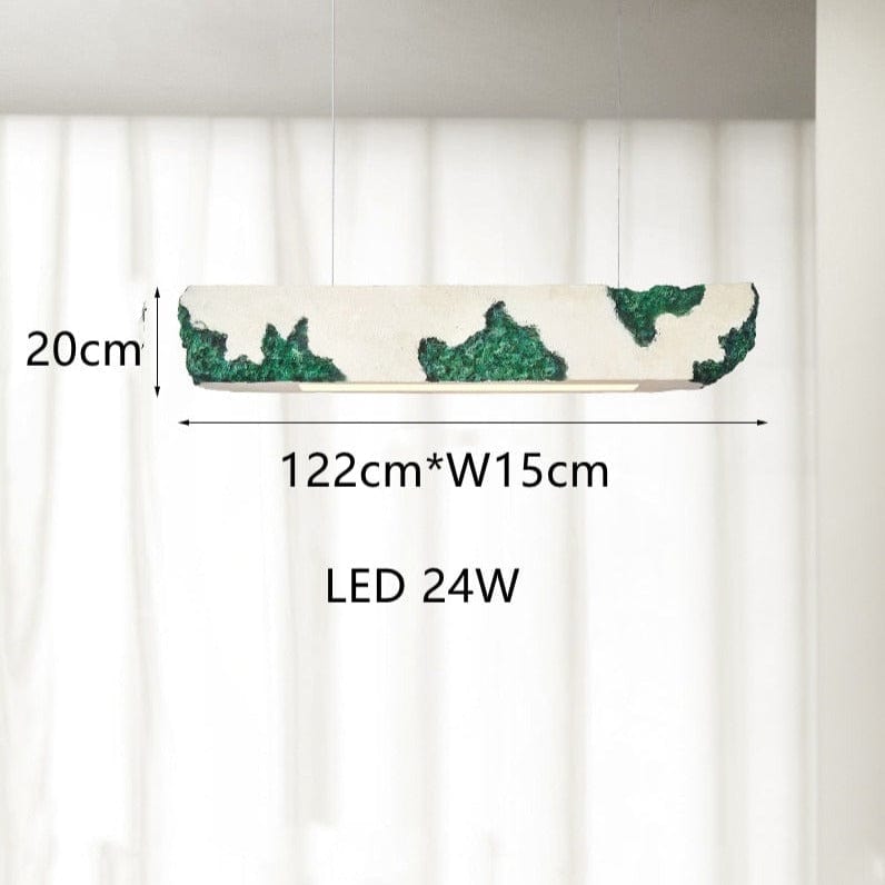 Lustre moderne rectangulaire - Couleur Hazel | Marco Lucetti B / Chaude