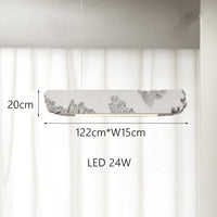 Lustre moderne rectangulaire - Couleur Hazel | Marco Lucetti C / Chaude