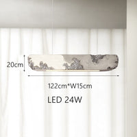 Lustre moderne rectangulaire - Couleur Hazel | Marco Lucetti D / Chaude