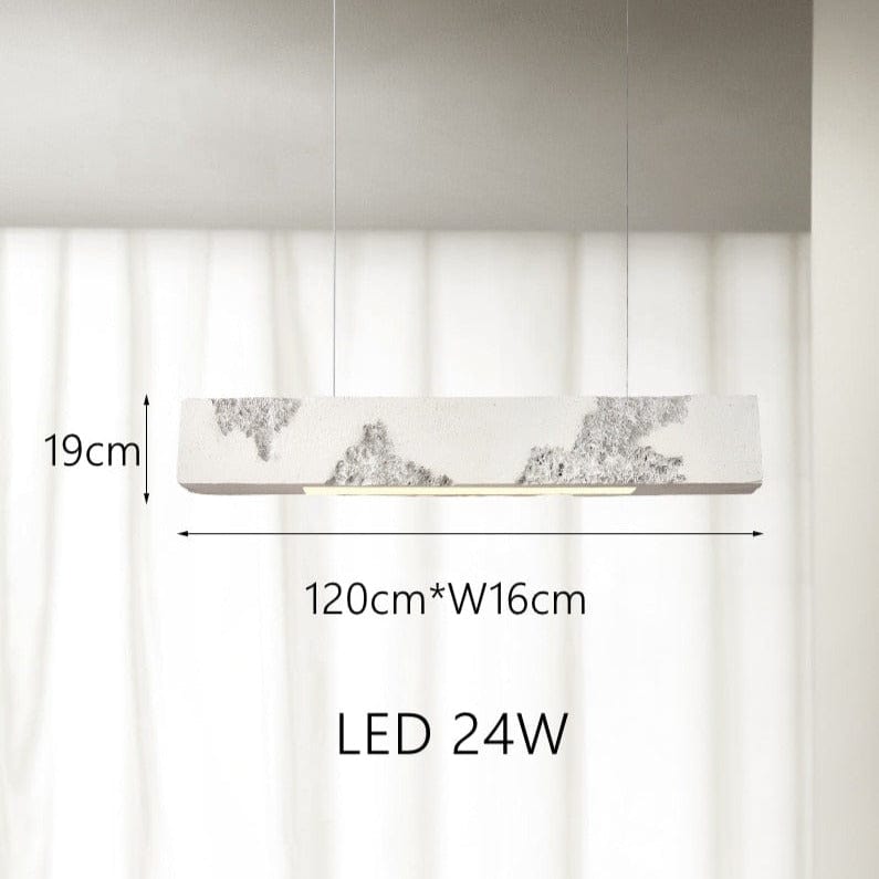 Lustre moderne rectangulaire - Couleur Hazel | Marco Lucetti G / Chaude