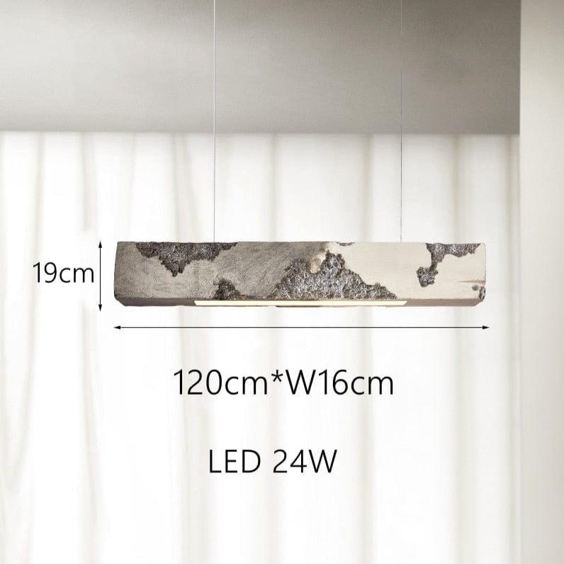 Lustre moderne rectangulaire - Couleur Hazel | Marco Lucetti H / Chaude