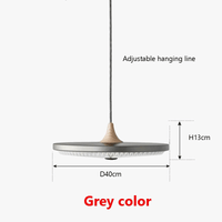 Lustre moderne rond haut de gamme à suspension plissée LED | Marco Lucetti