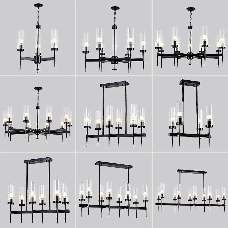 Lustre Noble en Métal Or et Verre LED | Marco Lucetti