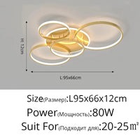 Lustre Noir Moderne avec Éclairage Variable | Marco Lucetti