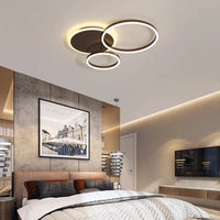 Lustre Noir Moderne avec Éclairage Variable | Marco Lucetti