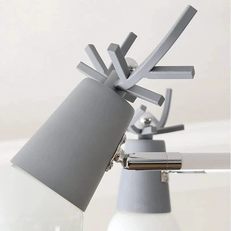 Lustre Nordico - Éclairage Scandinave en Bois de Macaron Post-Moderne | Marco Lucetti