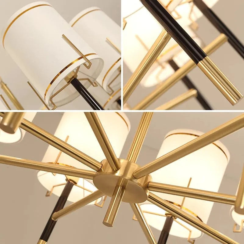 Lustre NordiCuivre Moderne Minimaliste Tout Neuf | Marco Lucetti