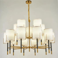 Lustre NordiCuivre Moderne Minimaliste Tout Neuf | Marco Lucetti 6 têtes / Cuivre