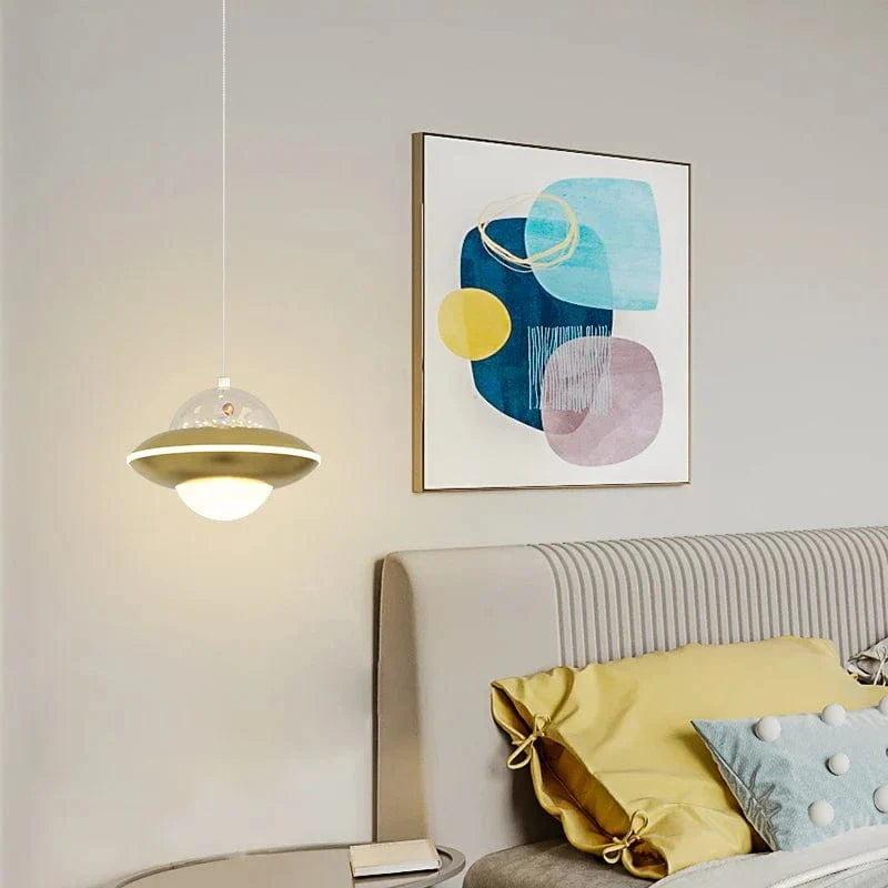 Lustre Nordikids moderne - Dessin animé OVNIS pour garçons | Marco Lucetti