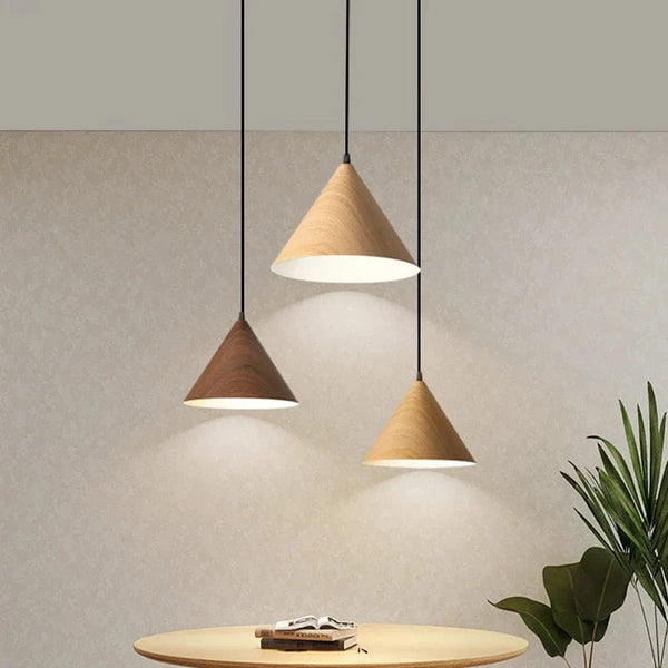 Lustre Nordikréatif Bois Simple Moderne Vintage | Marco Lucetti