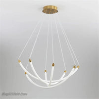 Lustre nordique Art Design LED Décor À La Maison - Collection Exclusive Brilliance | Marco Lucetti