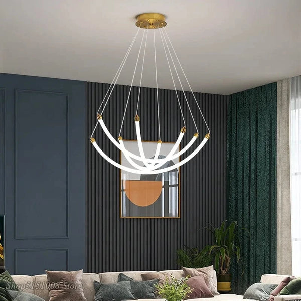 Lustre nordique Art Design LED Décor À La Maison - Collection Exclusive Brilliance | Marco Lucetti
