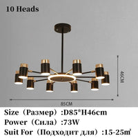 Lustre nordique au design épuré pour une décoration intérieure contemporaine | Marco Lucetti