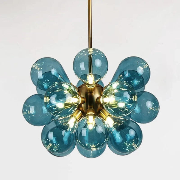 Lustre Nordique Boule en Verre LED pour une Décoration Suspendue à la Maison | Marco Lucetti